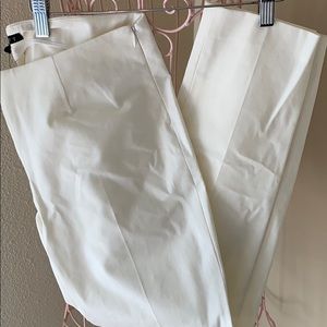 Theory flat front fitted pants